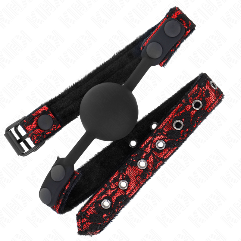 KINK - SCANDAL BOULE EN SILICONE 4 CM BÂILLON MODÈLE 1 65 x 2 CM