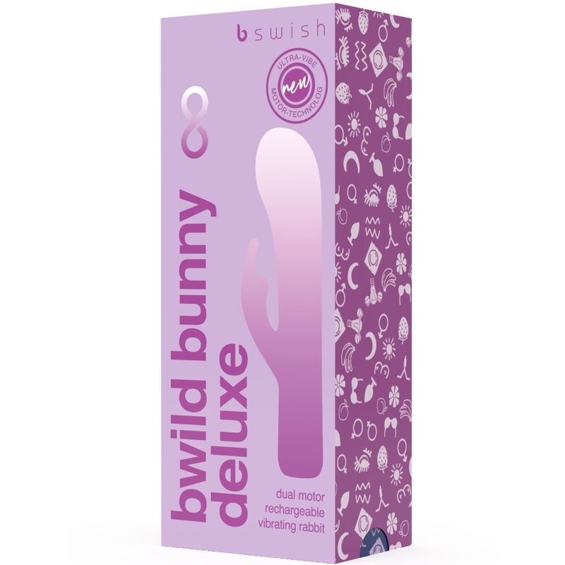 B SWISH - BWILD BUNNY INFINITE DELUXE VIBRATEUR LAPIN 10 VIBRATIONS VIOLET