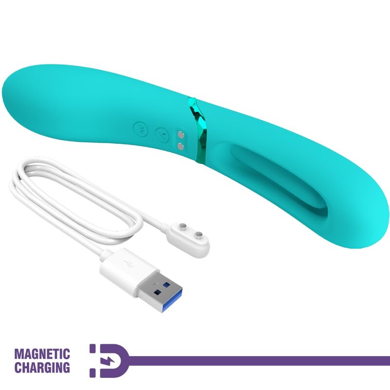 ROMANCE - VIBRADOR PUNTO G LEXIE 7 VIBRACIONES AZUL