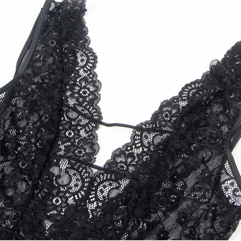 SUBBLIME - 954390 BODY SEXY CON LIGUERO NEGRO L/XL