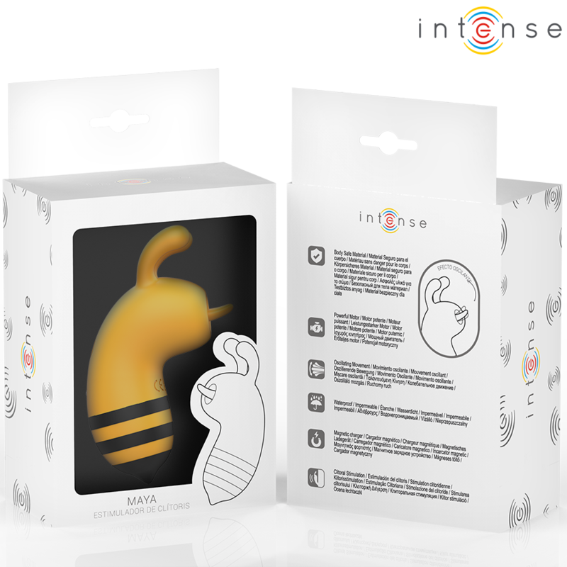 INTENSE - MAYA STIMULATOR JAUNE ABEILLE/NOIR