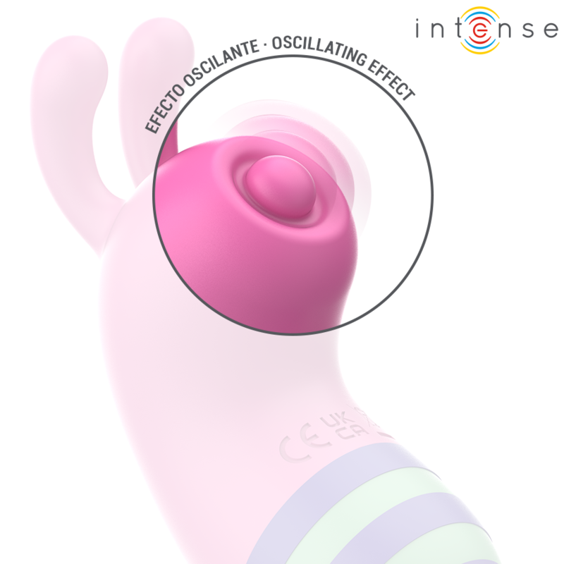 INTENSE - STIMULATEUR WILLIE ABEILLE ROSE/VERT