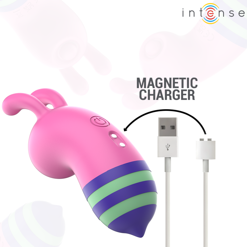 INTENSE - STIMULATEUR WILLIE ABEILLE ROSE/VERT