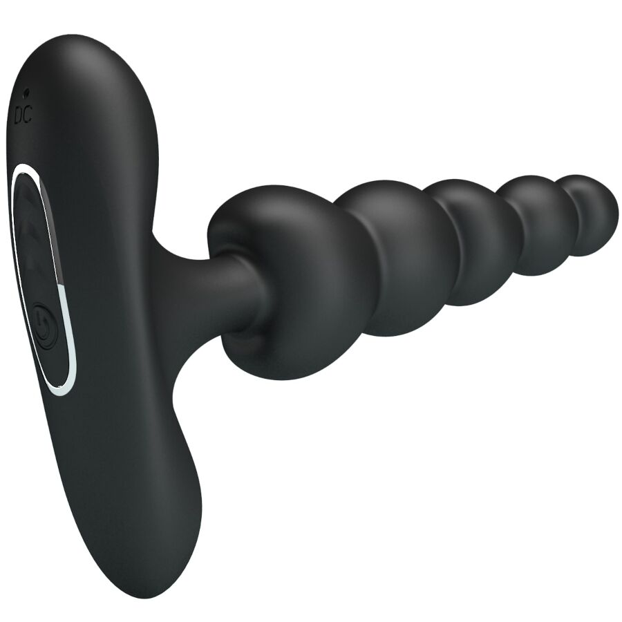 PRETTY LOVE - SIDNEY ANAL VIBRATOR 10 VIBRATIONS BLACK
