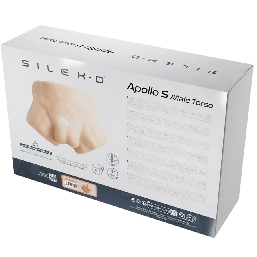 SILEXD - APOLLO S REALISTIC HALF MALE TORSO CARAMEL