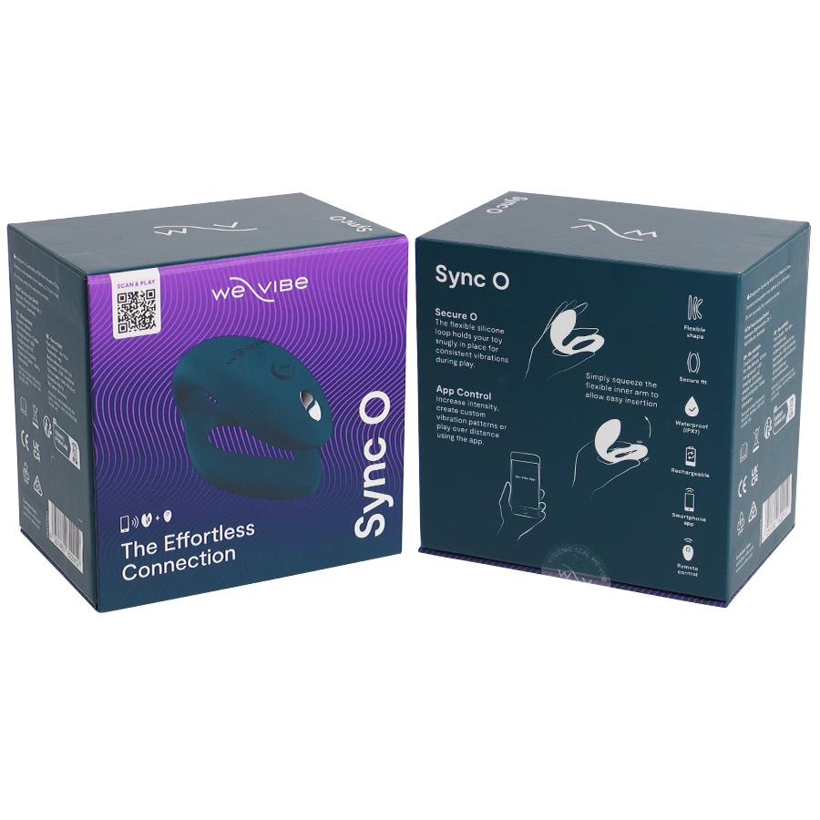 WE-VIBE - SYNC O FLEXIBLE VIBRATOR REMOTE CONTROL DARK GREEN