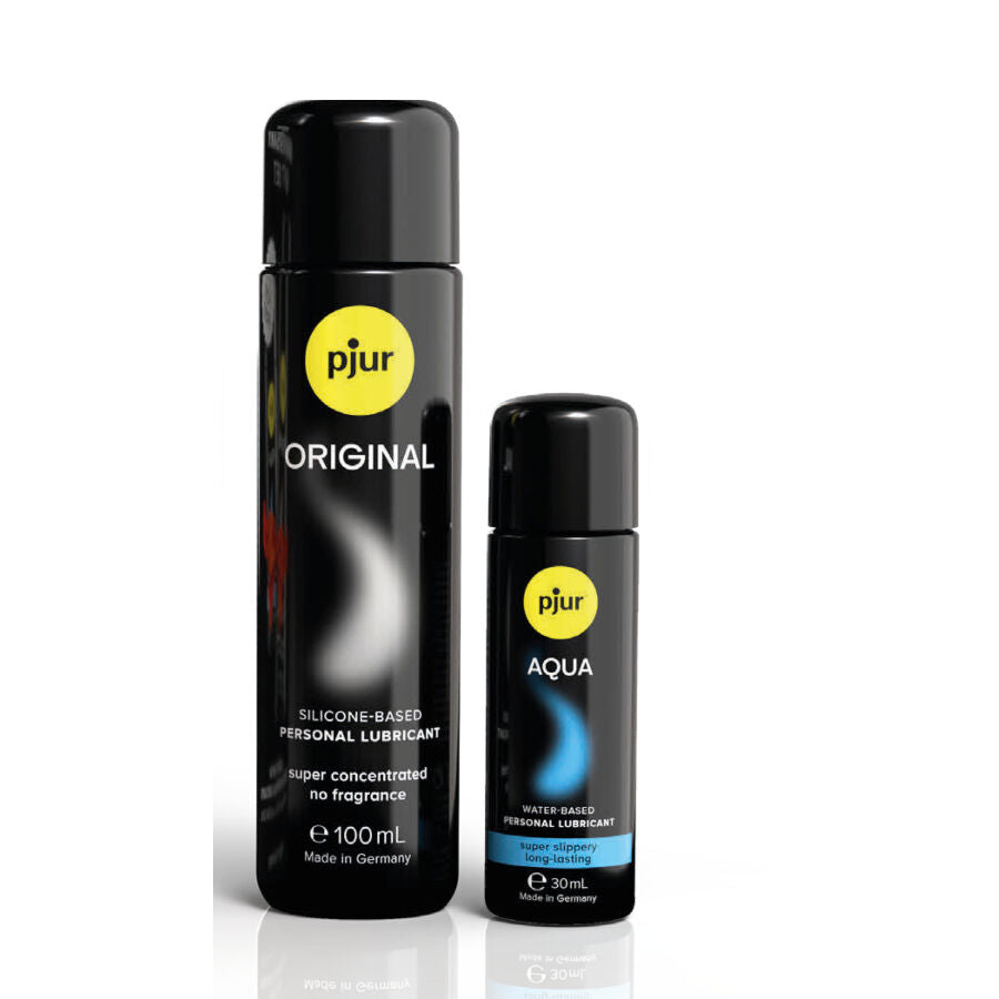 PJUR - SET 30TH ANNIVERSARY PJUR ORIGINAL 100 ML + PJUR AQUA 30 ML AS A GIFT