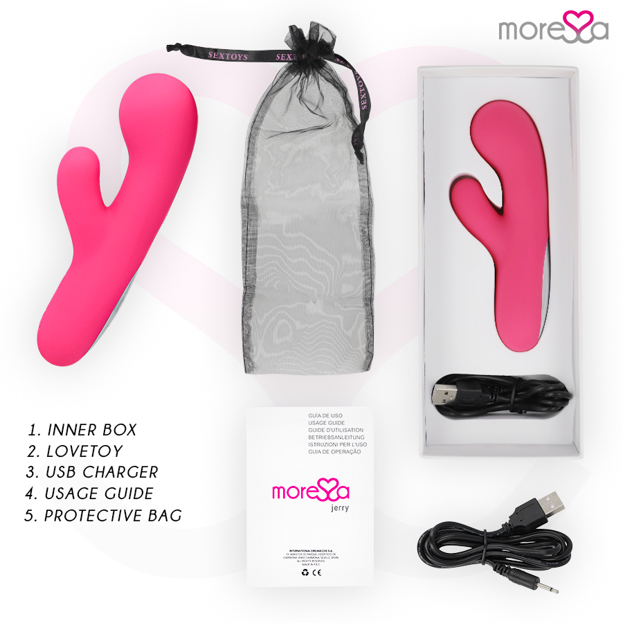 MORESSA - JERRY PREMIUM SILICONA RECARGABLE