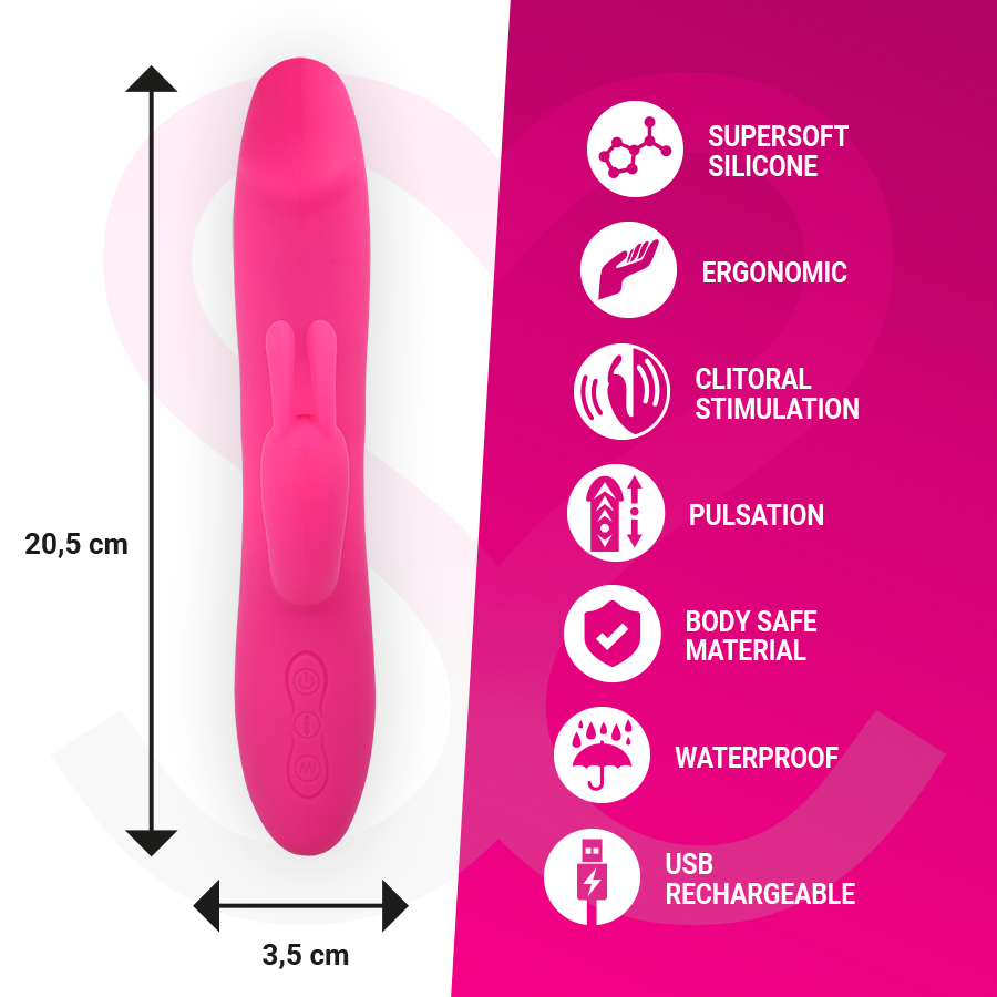 MORESSA - MOLLY PREMIUM SILICONA RECARGABLE