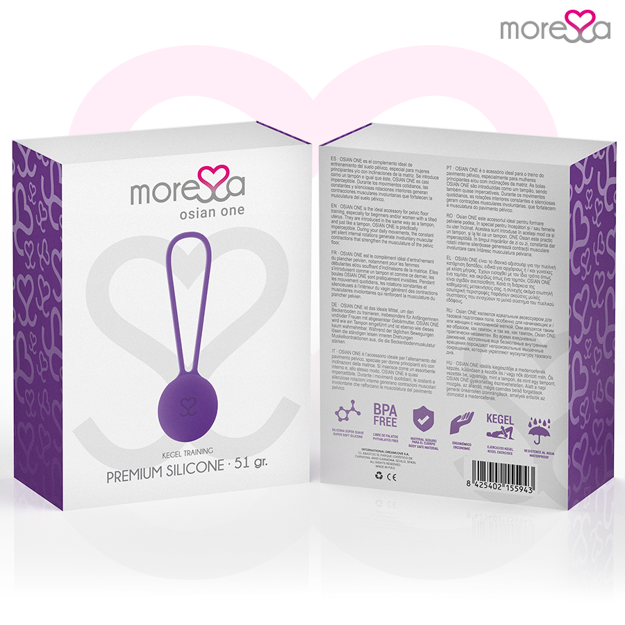 MORESSA - OSIAN ONE PREMIUM LILAS SILICONE