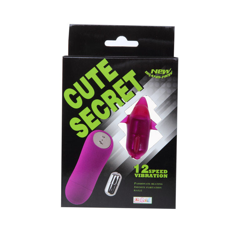 BAILE - VIBRADOR CUTE SECRET DOLFIN 12V