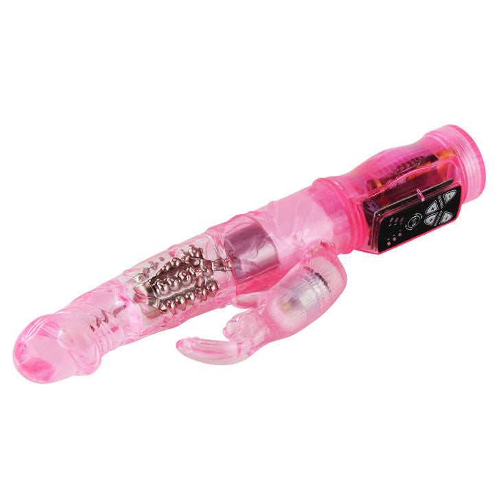 BAILE - MINI ROTATEUR SUPERSTIMULATEUR PINK RABBIT