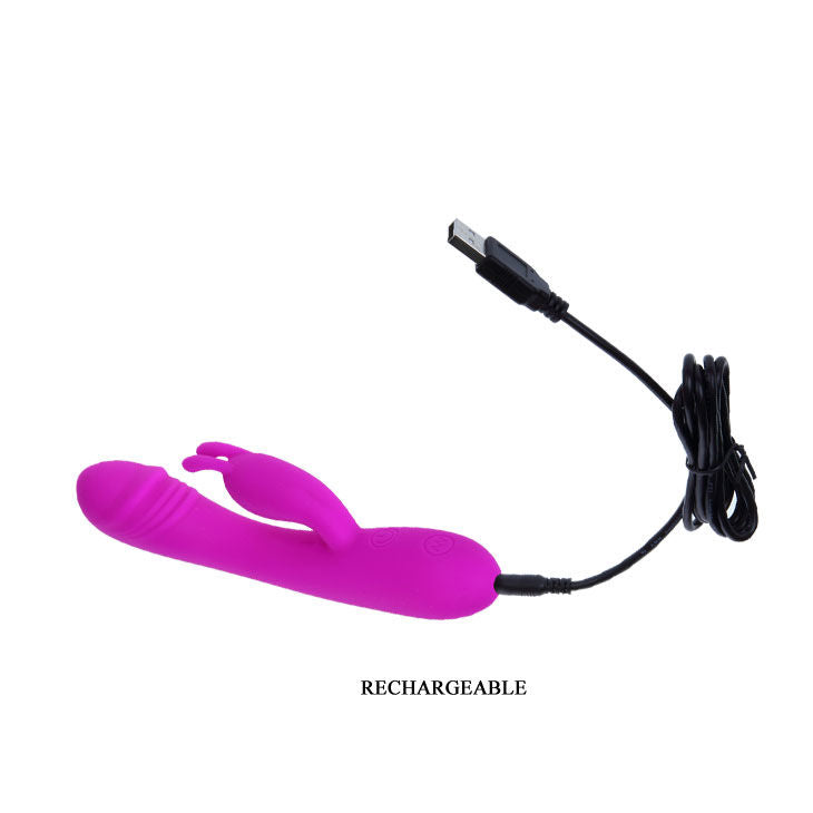 PRETTY LOVE - VIBRATEUR INTELLIGENT AVEC 30 MODES DE CHASSE LAPIN