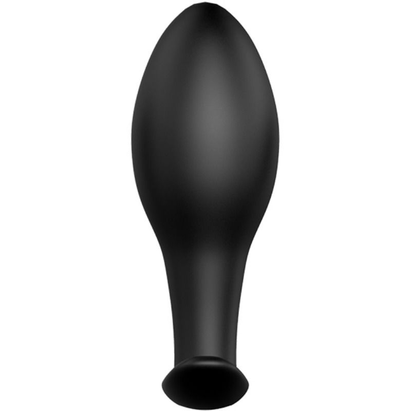 PRETTY LOVE - PLUG ANAL ANCRE EN SILICONE 12 MODES DE VIBRATIONS NOIR