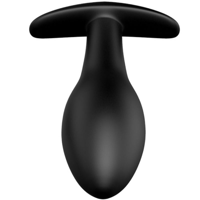 PRETTY LOVE - PLUG ANAL ANCRE EN SILICONE 12 MODES DE VIBRATIONS NOIR