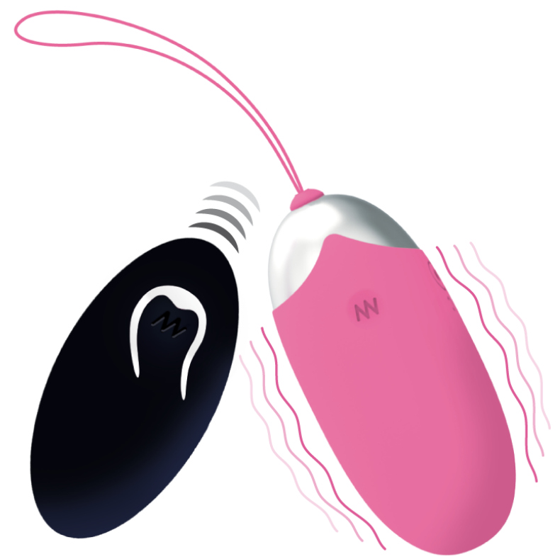 INTENSE - FLIPPY II ŒUF VIBRANT AVEC TÉLÉCOMMANDE ROSE