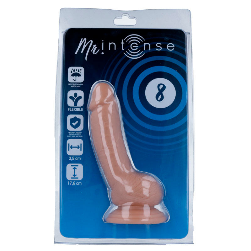 MR INTENSE - 8 BITES RÉALISTES 17,6 CM -O- 3,5 CM