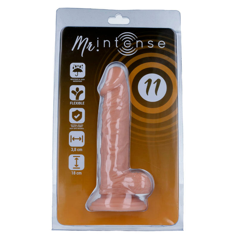 MR INTENSE - 11 BITES RÉALISTES 18 CM -O- 3,8 CM