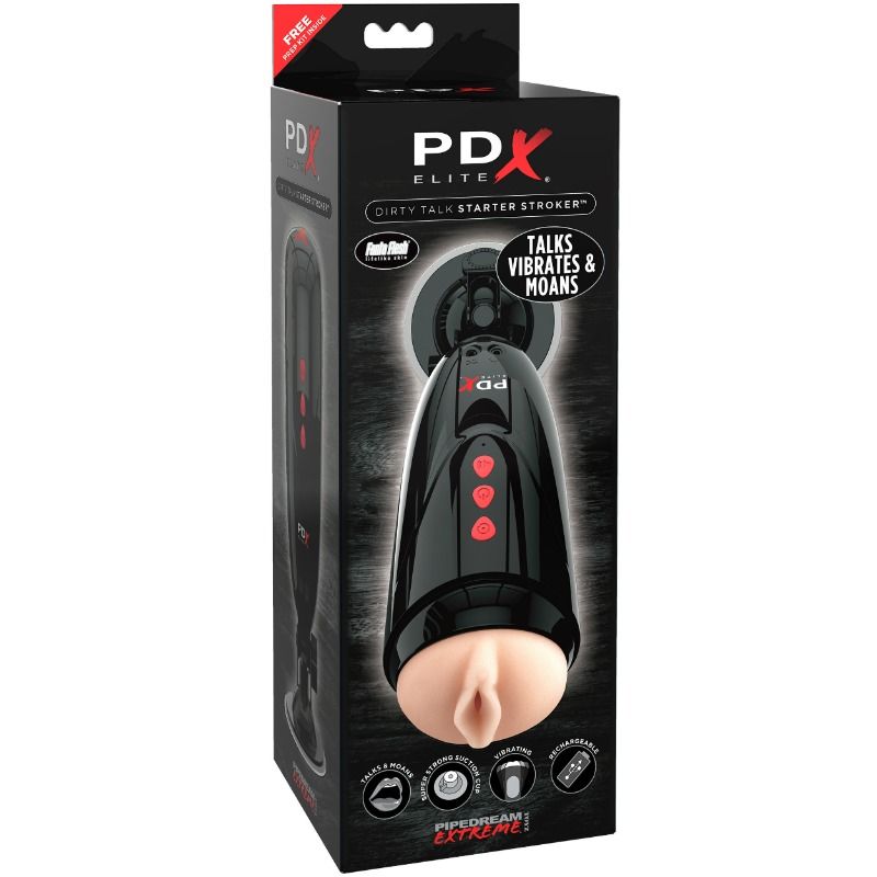 PDX ELITE - STROKER DE DÉMARRAGE DIRTY TALK