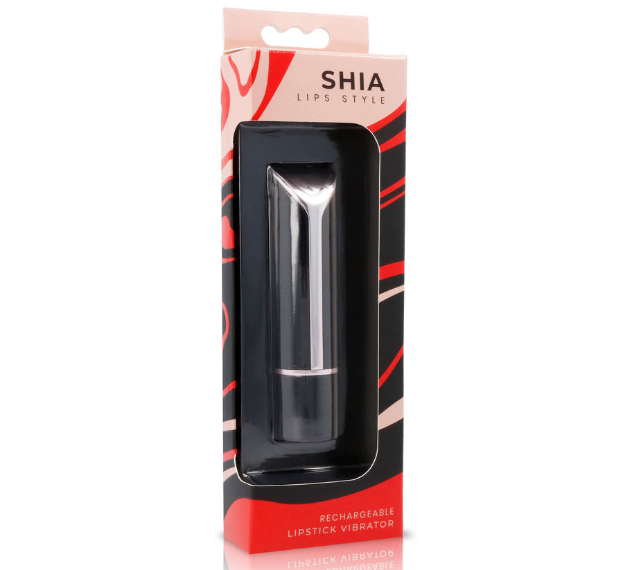ESTILO DE LABIOS - SHIA NEGRO Y ROJO