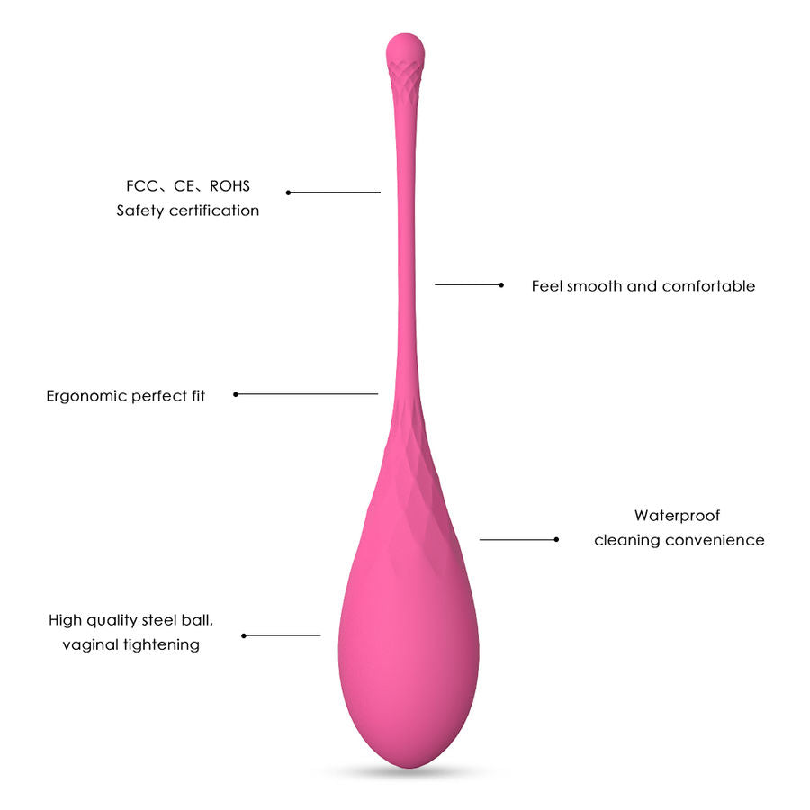 LESLIE - KEGEL FIT KIT D'ENTRAÎNEMENT DES MUSCLES PELVIENNES 6 POIDS
