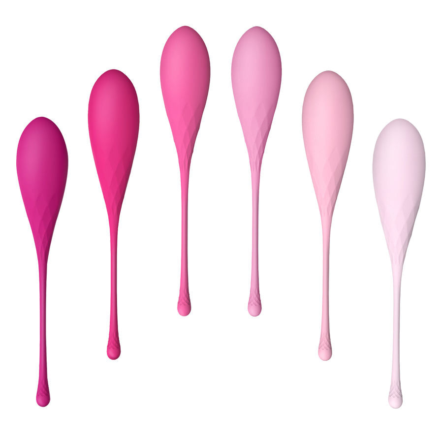 LESLIE - KEGEL FIT KIT D'ENTRAÎNEMENT DES MUSCLES PELVIENNES 6 POIDS