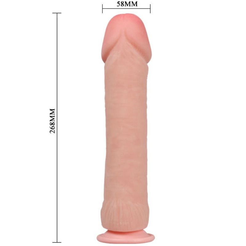 BAILE - LE GODE RÉALISTE NATUREL À GROS PÉNIS 26 CM
