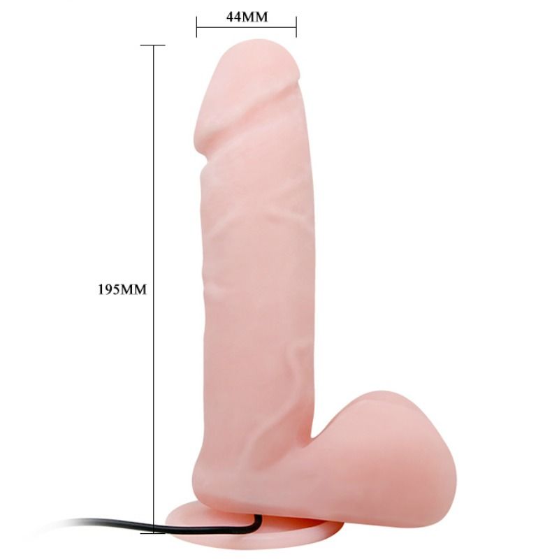 BAILE - OLIVER VIBRADOR REALISTA CON FUNCIÓN DE ROTACIÓN