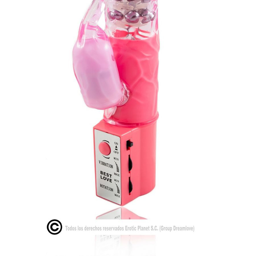 BAILE - ROTATEUR SUPERSTIMULATEUR PINK RABBIT