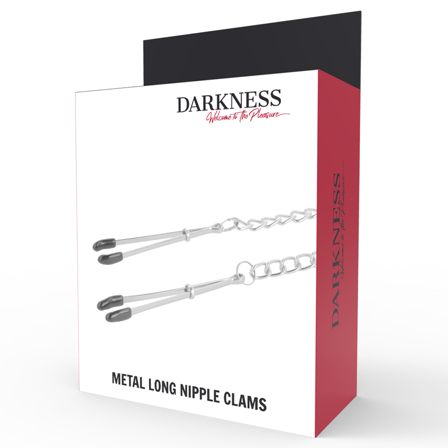DARKNESS - Pinces à tétons métalliques réglables