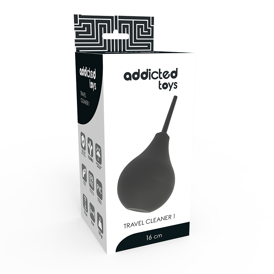 ADICTED TOYS - DOUCHE ANALE NOIRE