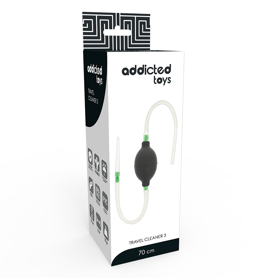 ADDICTED TOYS - ENSEMBLE DE LAVEMENT NOIR