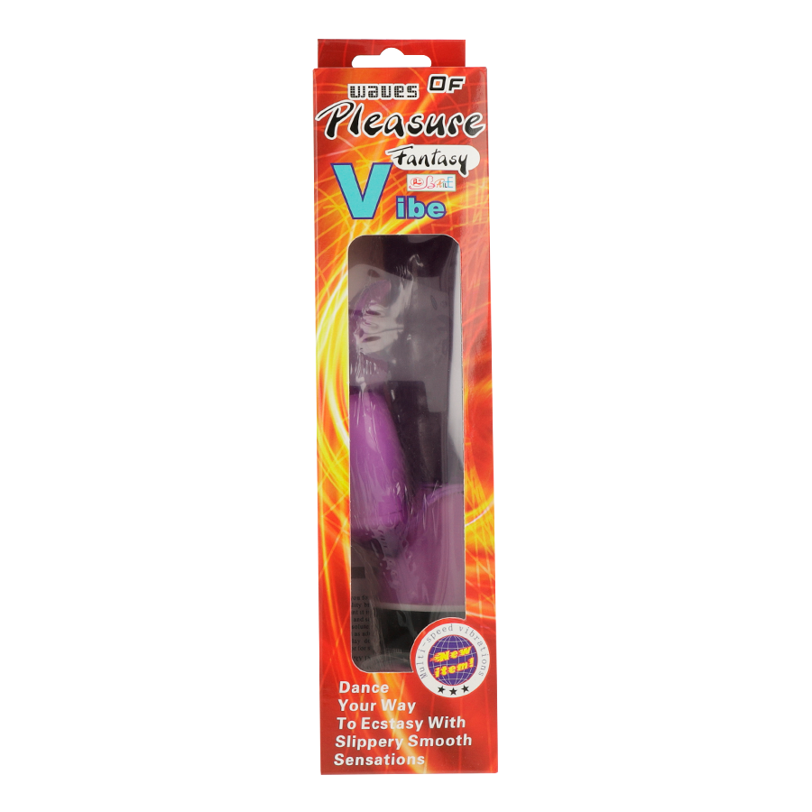 BAILE - WAVES OF PLEASURE VIBRADOR FANTASY CON RABBIT LILA 23 CM