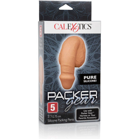 CALEXOTICS - EMBALLAGE SILICONE PÉNIS 12,75 CM CARAMEL
