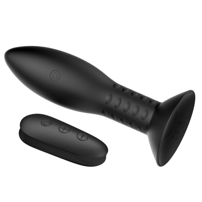 MR PLAY - ENCHUFE CON BOLAS GIRATORIAS NEGRAS CONTROL REMOTO