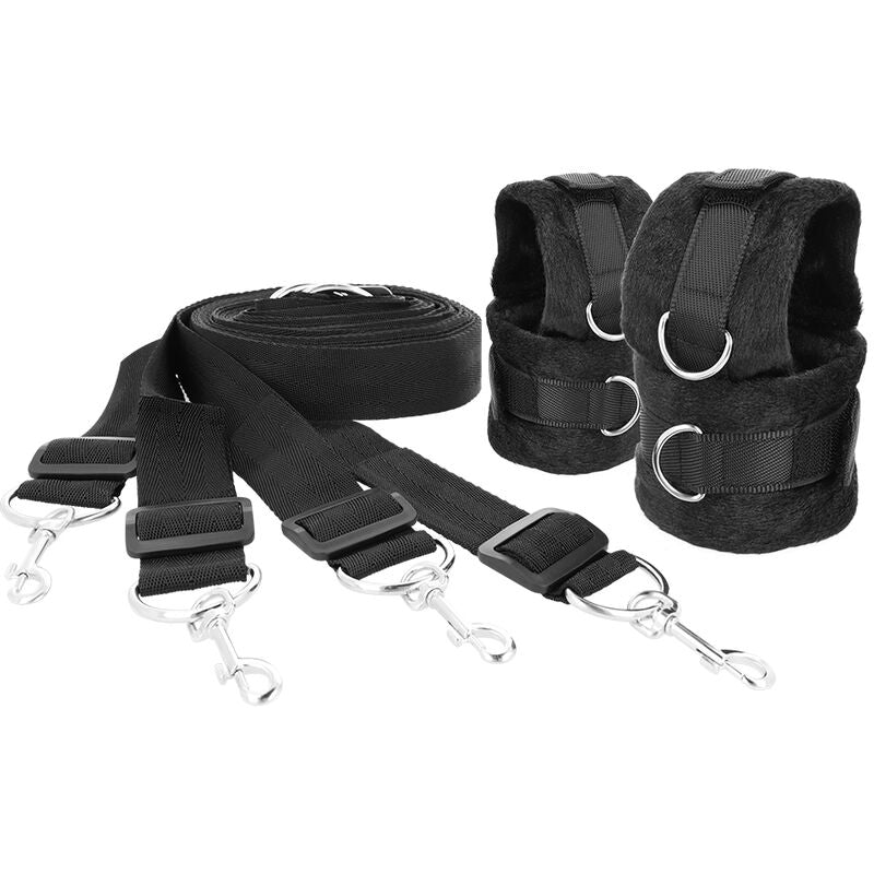 OSCURIDAD - JUEGO DE CORDONES DE CAMA