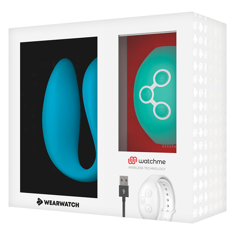 WEARWATCH - RELOJ DE DOBLE TECNOLOGÍA CON VIBRADOR ÍNDIGO/AGUA DE MAR